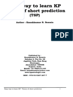 2018 Kanakkumar+Bosmia Easy+Way+To+Learn+KP+Theory+of+short+prediction