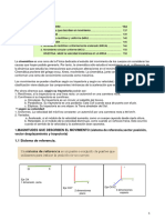 Tema 7 El Movimiento Primera Parte