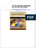 Full Download PDF of (Ebook PDF) The Analysis and Design of Linear Circuits, 8th Edition All Chapter