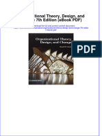 849 (Ebook PDF) Organizational Theory, Design, and Change 7th Edition (Ebook PDF) All Chapter