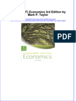 Full Download PDF of (Ebook PDF) Economics 3rd Edition by Mark P. Taylor All Chapter