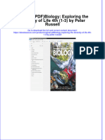 Full Download PDF of (Original PDF) Biology: Exploring The Diversity of Life 4th (1-3) by Peter Russell All Chapter