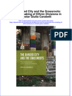 The Divided City and The Grassroots The Unmaking of Ethnic Divisions in Mostar Giulia Carabelli Full Chapter PDF