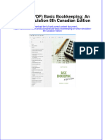 Full Download PDF of (Original PDF) Basic Bookkeeping: An Office Simulation 8th Canadian Edition All Chapter