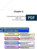 Communication and Consumer Behavior MKT 348 Dr. Franck Vigneron