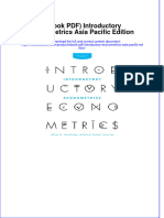 Full Download PDF of (Ebook PDF) Introductory Econometrics Asia Pacific Edition All Chapter