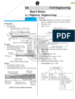 Short - Notes - Highway - Engineering - Simarn Mam - Vijay