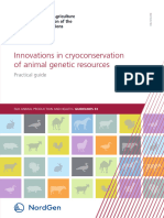 Innovations in Cryoconservation of Animal Genetic Resources