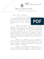 Corte Suprema de Justicia de La Nación: Buenos Aires, 19 de Octubre de 2023