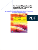 Full Download PDF of Test Bank For Human Physiology: An Integrated Approach, 8th Edition, Dee Unglaub Silverthorn, All Chapter