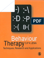 Behaviour Therapy SPK Jena (Techniques, Research and Applications)