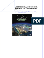 Full Download PDF of GIS For Environmental Applications A Practical Approach 1st Zhu Test Bank All Chapter