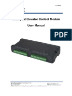 EVC ICC A5 Elevator Control Module User Manual - V1.0