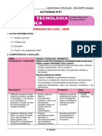 6to Grado - Actividad Del Dia 03 de Setiembre