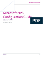 Eduroam (UK) Microsoft NPS Configuration Guide