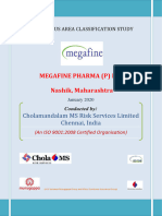 HAC Report of Megafine Pharma (P) LTD, Nashik