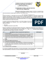 Acta de Compromiso Docentes de Covertura