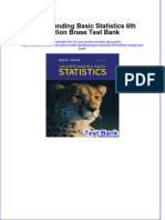 Full Download PDF of Understanding Basic Statistics 6th Edition Brase Test Bank All Chapter