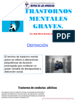 SEMANA 11. Trastornos Mentales Graves