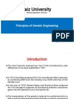 2 - Principles of Genetic Engineering