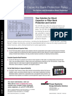 iCP-440 Capacitor Bank Protection Relay