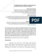 Do Patrimonialismo A Nova GestÃ o PÃºblica