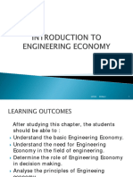 Basics of Engineering - Economics