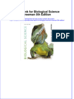 Full Download PDF of Test Bank For Biological Science Freeman 5th Edition All Chapter