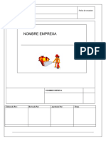 Procedimiento de Trabajo Seguro Uso y Manejo de Exintor