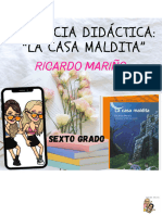 Secuencia Didáctica. La Casa Maldita, Ricardo Mariño. Sexto Grado