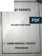 Biochem Past Papers (2nd Year MBBS)