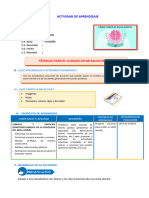 D1 A3 Sesion Tut. Técnicas para El Cuidado de Mi Salud Mental