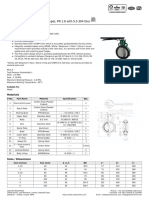 ZolotoIndustries 1078B ButterflyValveWaferTypePN1.6withS.S304Disc