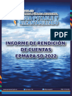 Informe Rendicion de Cuentas EPMAPASD 2022