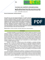 RE 33 Avaliação Psicológica No Contexto Organizacional