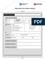 Cuestionario II Censo de Población en Centros Juveniles 