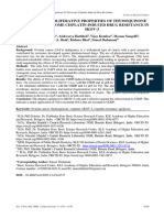 Anti-Proliferative Properties of Thymoquinone To Overcome Cisplatin-Induced Drug Resistance in SKOV-3