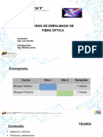 Empalmado de Fibra Optica0