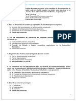 Test Del Tema 9 El Municipio CON SOLUCIONES