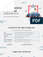 Automotive Industry Marketing Plan by Slidesgo