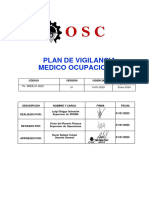 1.5 Programa de Vigilancia Medica Ocupacional