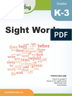 Sight Words Flashcards