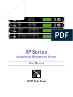 Xilica XP Series Manual