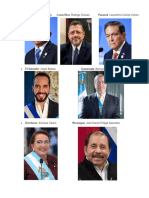 Presidentes de Centro America