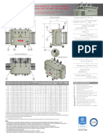 Catalogo Transformador Convencional 15 KV