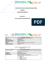 Planeacion 2019 5 Semestre