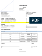 Formato de Liquidicación Laboral