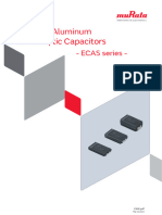 Polymer Aluminum Electrolytic Capacitors: - ECAS Series