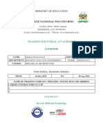 ARD - 600 - S21 - 001 Logbook