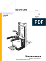 Jungheinrich - Gerbeur - ERC Z14 - Operating Intructions